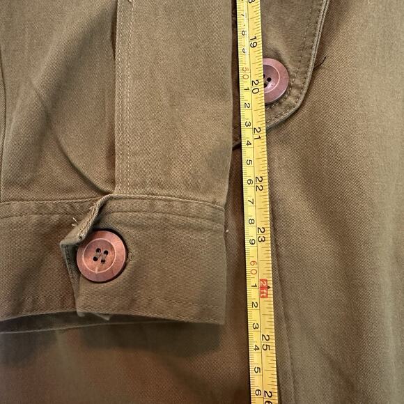 NWT Sunset Lane Womens Hooded Anorak Utility Jacket, Avocado, XLarge MSRP $63.95 - Picture 12 of 12